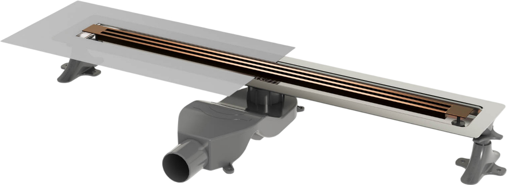 Душевой лоток 60 см ArmadiArt B&amp;T Infinity 981-60-BRB