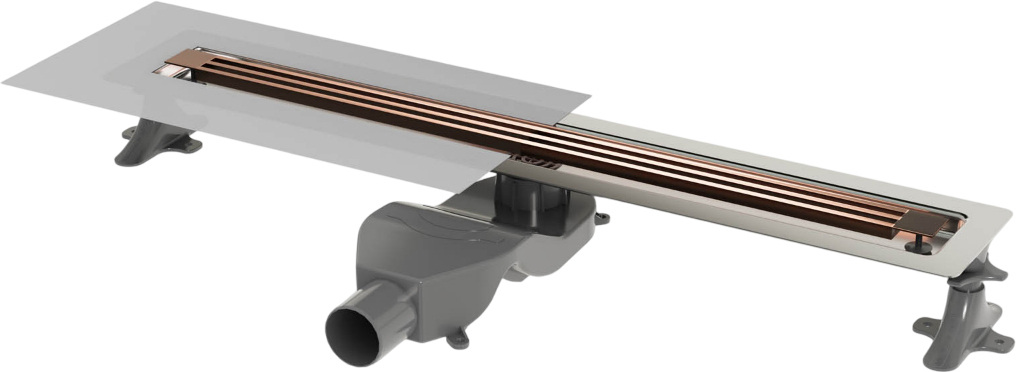 Душевой лоток 60 см ArmadiArt B&amp;T Infinity 981-60-CB