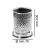 Стакан для зубных щеток Boheme Aura 10252-CR