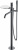 Смеситель для ванны Boheme Stick 129-SGM