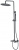 Душевая стойка Boheme Stick 128-SGM.4